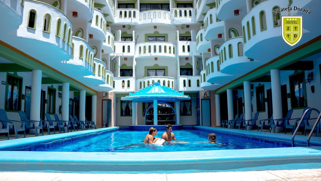 Hotel Zicatela Dorada Puerto Escondido  Buitenkant foto